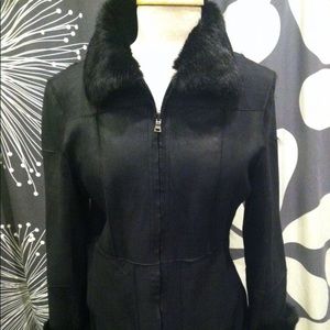 Andrew Marc Rabbit Fur jacket